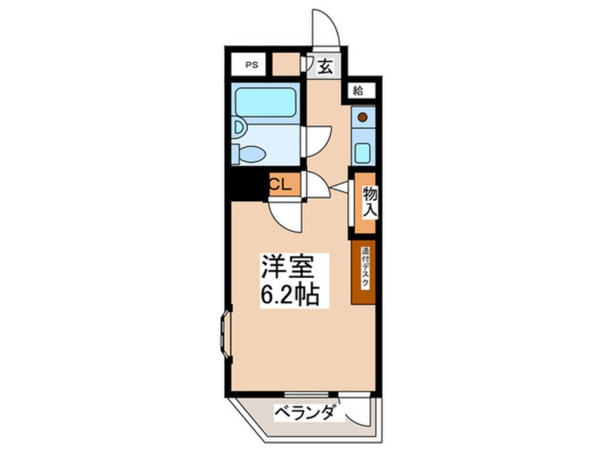 間取図 貝取学生会館