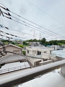 室内からの展望 貝取学生会館