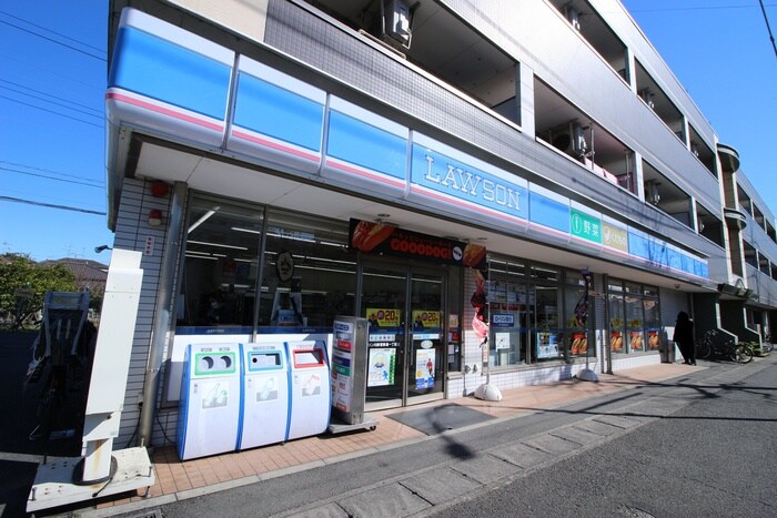 ローソン菅馬場一丁目店(コンビニ)まで246m 上原ハイツ