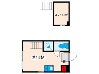 間取図 ハーモニーテラス西尾久Ⅱ