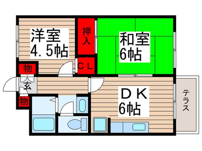 間取り図 メゾネットプラザ南柏