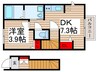 仮)鶴瀬西２丁目ハイム 1DKの間取り