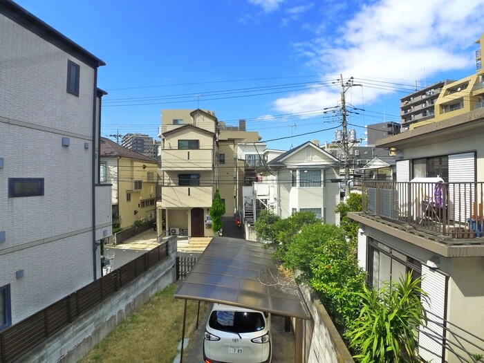 室内からの展望 福島荘