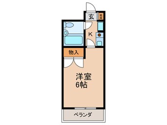 間取図 ジョイフル常盤台第３（４０２）