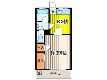 間取図 第五嶋田ハイツ