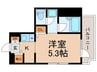 ルート南常盤台 1Kの間取り