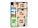 ルート南常盤台の間取図