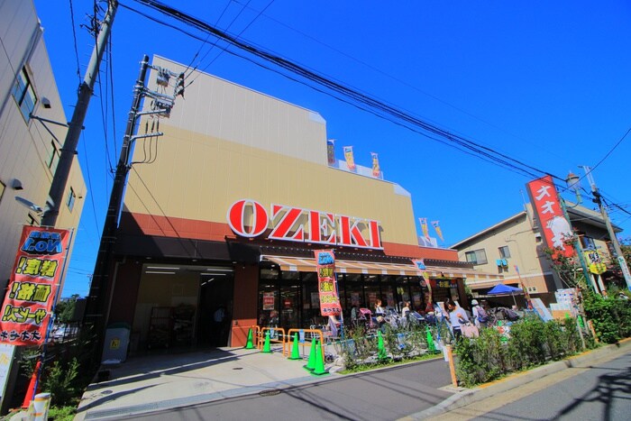 オオゼキときわ台店(スーパー)まで219m ルート南常盤台