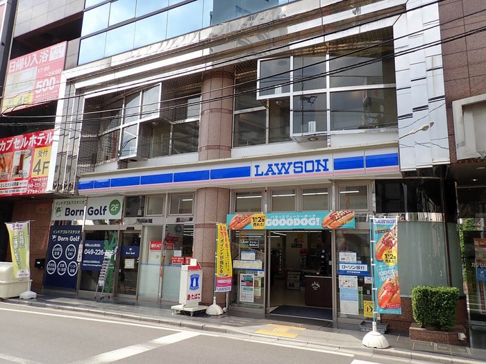 ローソン川越東口店(コンビニ)まで200m アクアタウンＥＡＳＴ２
