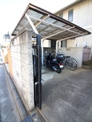 駐輪場 島村アパ－ト
