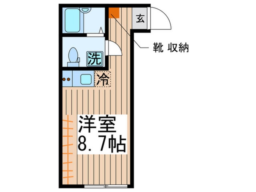 間取図 サイドパーク白糸台