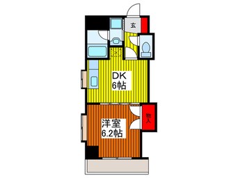 間取図 ティアラ２１