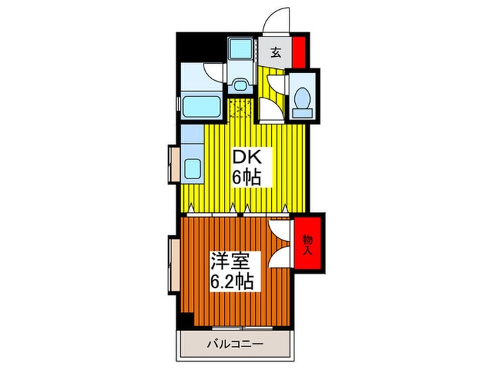 間取り図 ティアラ２１