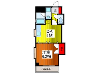 間取図 ティアラ２１