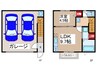 仮)毛呂ガレージハウスA 1LDKの間取り