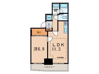 間取図 アクティ汐留