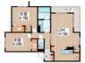 仮）グランドール妙典 2LDKの間取り