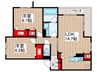 仮）グランドール妙典 2LDKの間取り