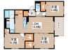 仮）グランドール妙典 3LDKの間取り