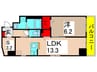 A８ 1LDK+Sの間取り