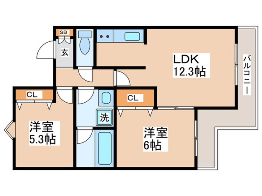 間取図 ランビニオン