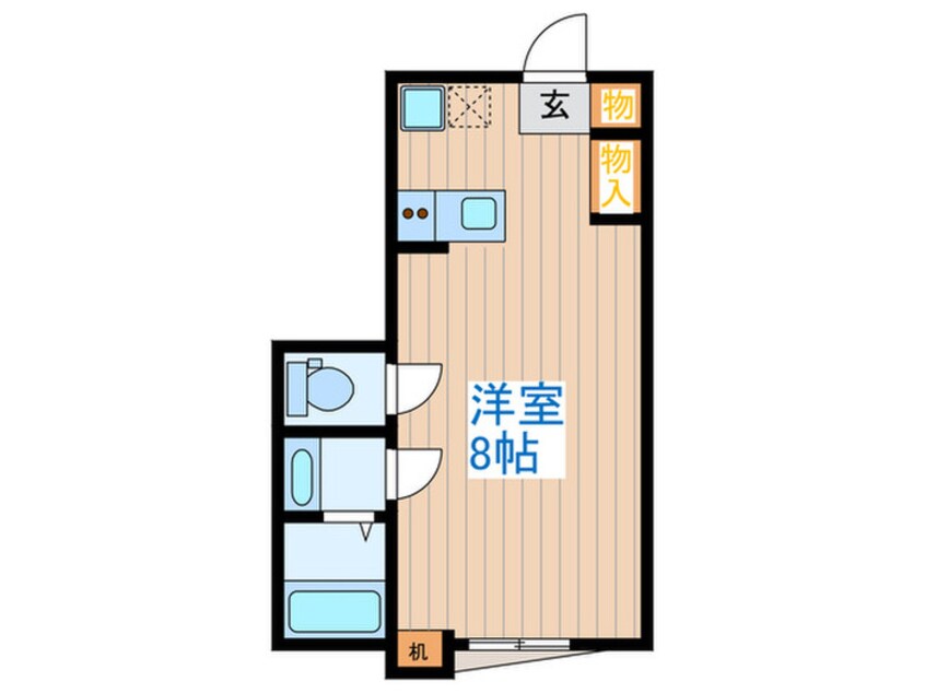 間取図 グランアセット赤堤