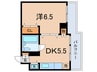 アジュ－ル南大塚 1DKの間取り