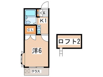 間取図 アネックスガ－デン相模大野