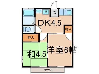 間取図 サンハイツＡ