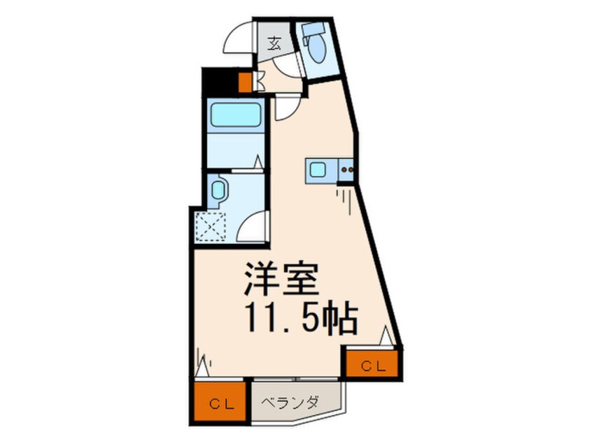 間取図 コンフォートレジデンス