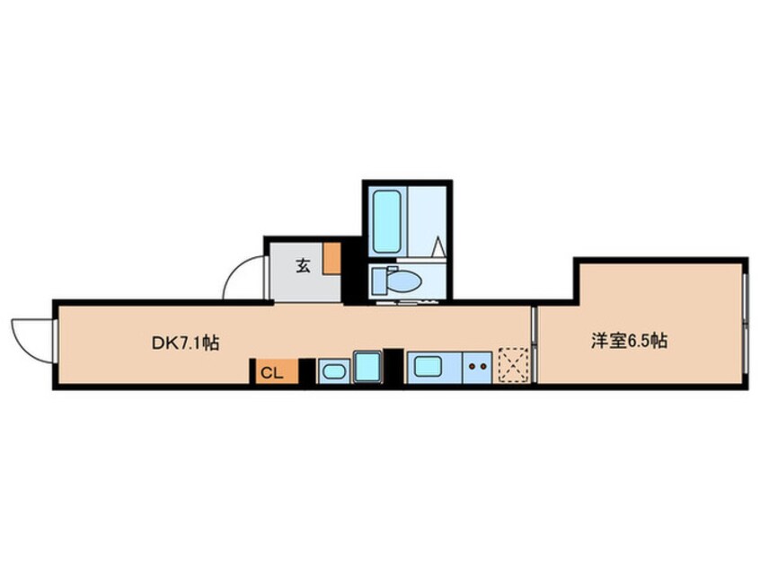 間取図 Alivio千石