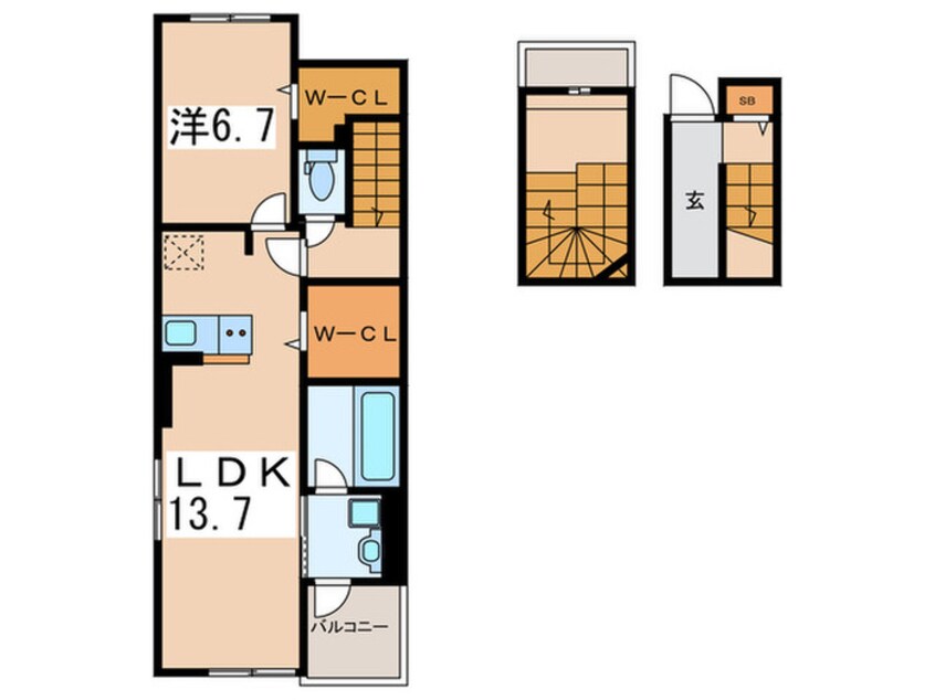 間取図 コレット　Ⅰ