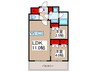 LIME RESIDENCE KAWAGUCHI EAST 2LDKの間取り