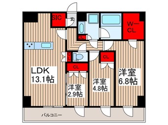 間取図 LIME RESIDENCE KAWAGUCHI EAST
