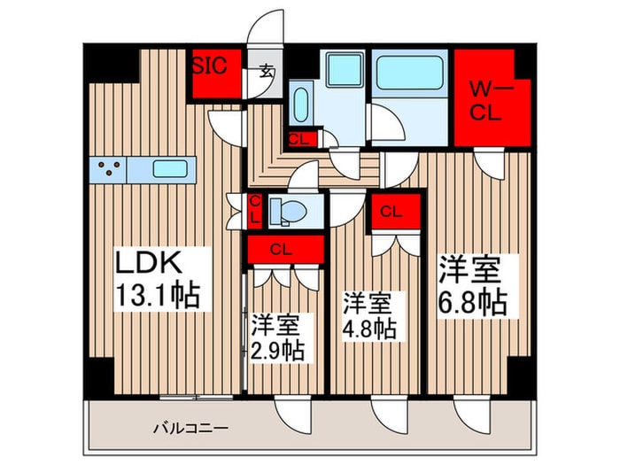 間取り図 LIME RESIDENCE KAWAGUCHI EAST