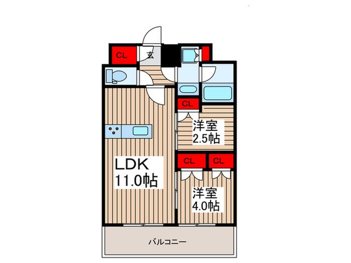 間取り図 LIME RESIDENCE KAWAGUCHI EAST