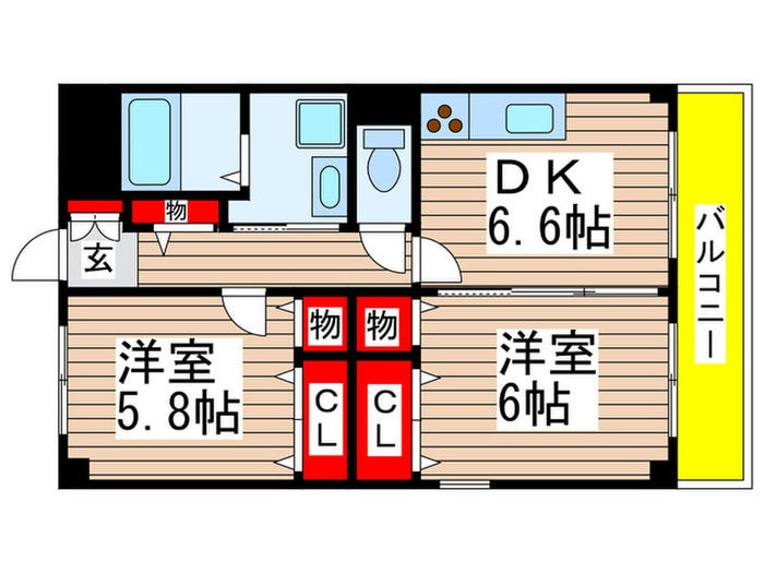 間取り図 エスペランサ飛ノ台