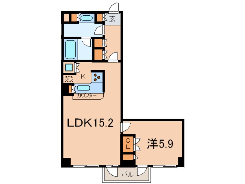 間取図 萩中イ－スト