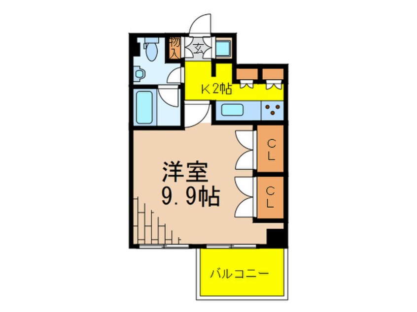 間取図 萩中イ－スト