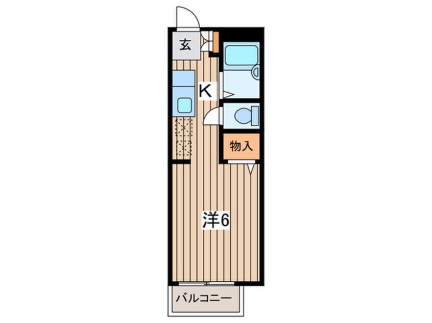 間取図 ハイツブリリアン４