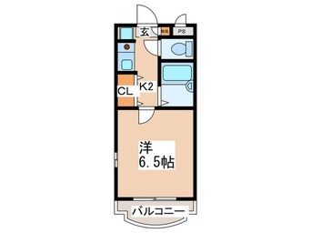間取図 Ｍｙ　Ｆａｉｒ淵野辺