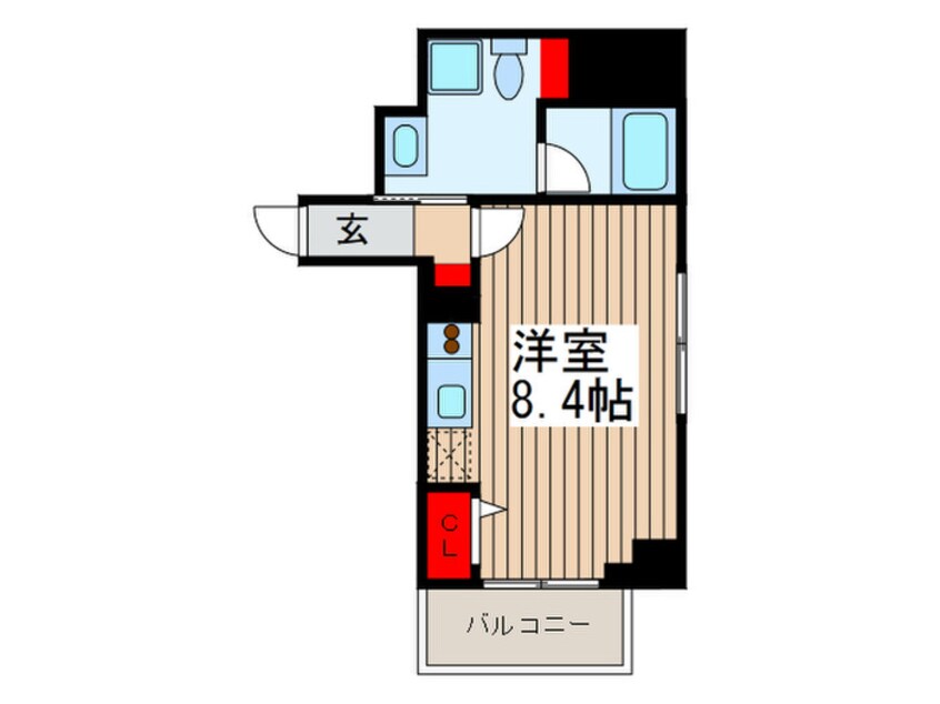 間取図 ハイリーフ上野