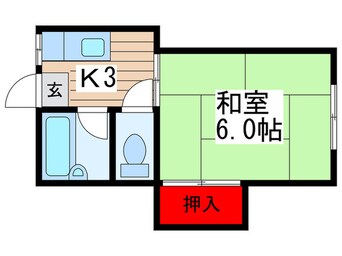 間取図 YKハイツ