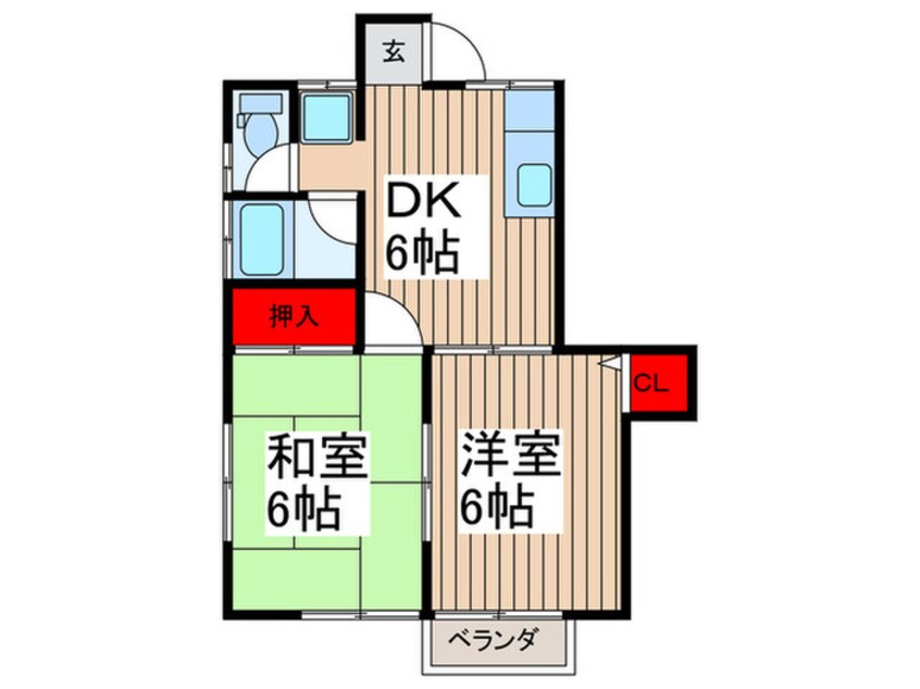 間取図 西住宅