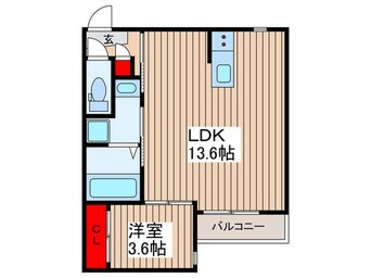 間取図 仮）REGALEST東大宮