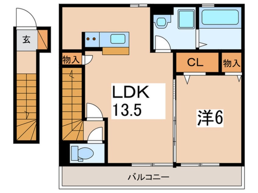 間取図 サンロイヤルⅡ