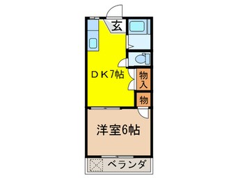 間取図 ドゥミ－ル　ジュン