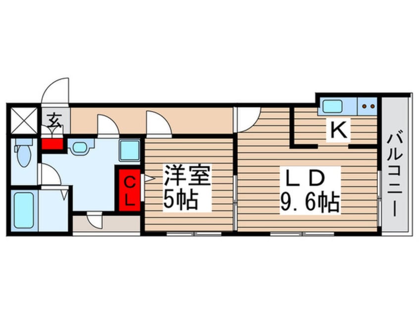 間取図 アーバハイツ扇大橋