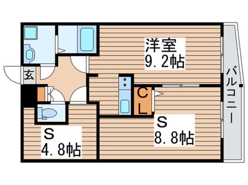 間取図 アーバハイツ扇大橋