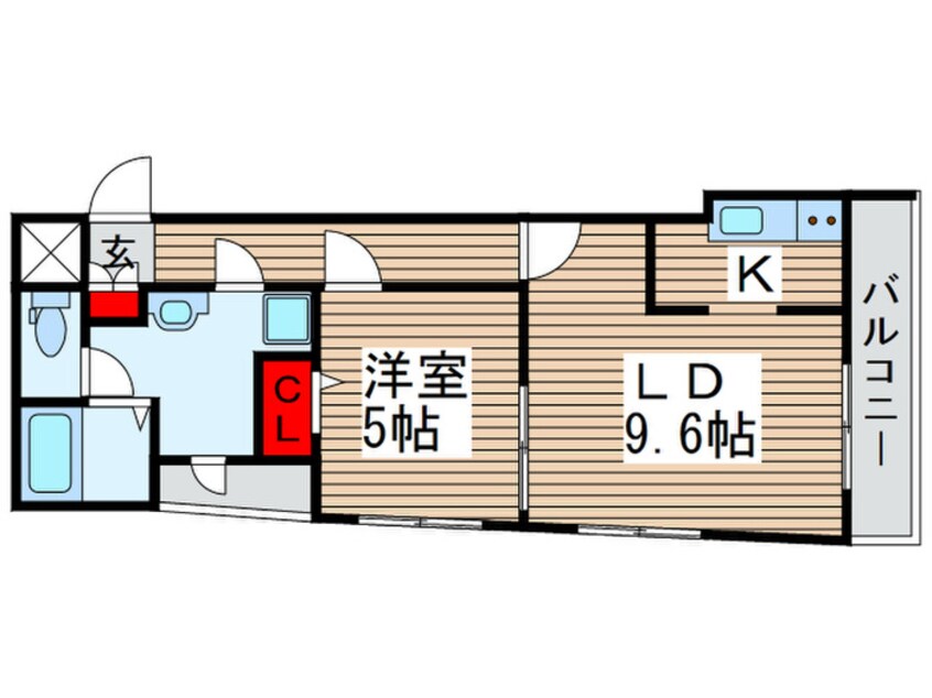 間取図 アーバハイツ扇大橋